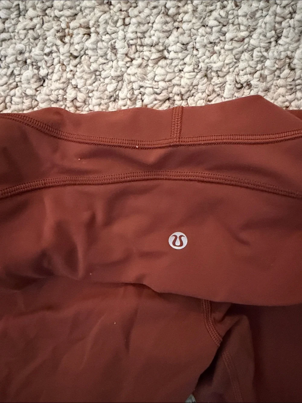 Lululemon Wunder Under Leggings-rust